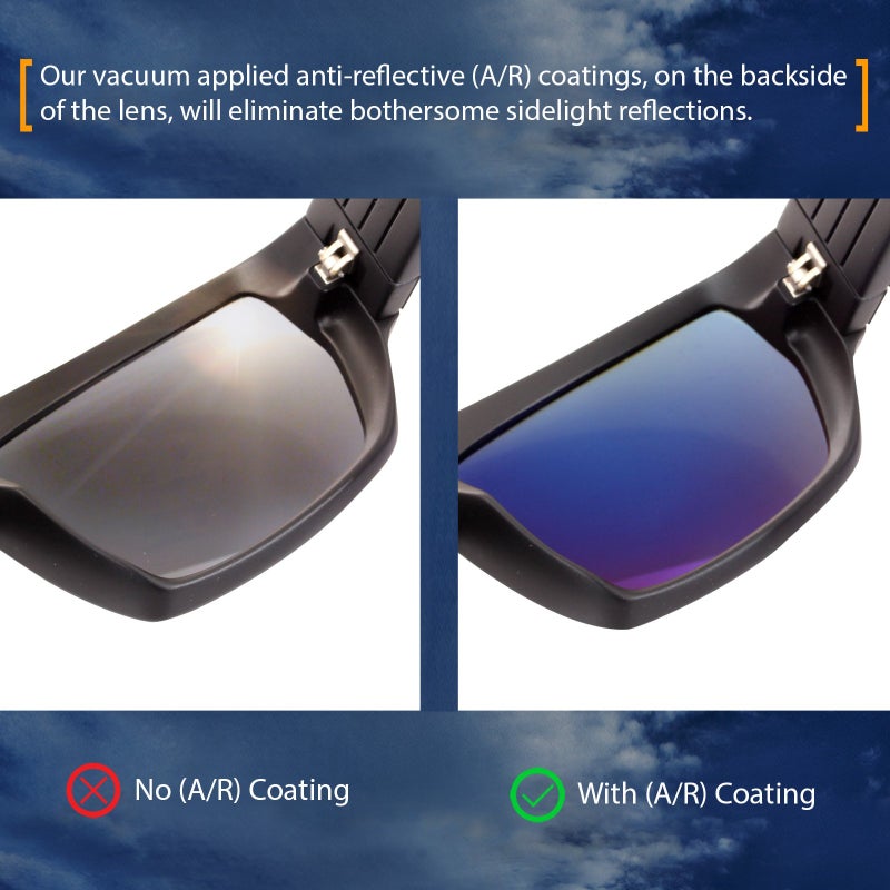 IKON LENSES عدسات IKON بديلة لعدسات RB4165 راي بان (مستقطبة) - تناسب نظارات راي بان RB 4165 جاستين - أزرق جليدي (54 مم) - Image 5