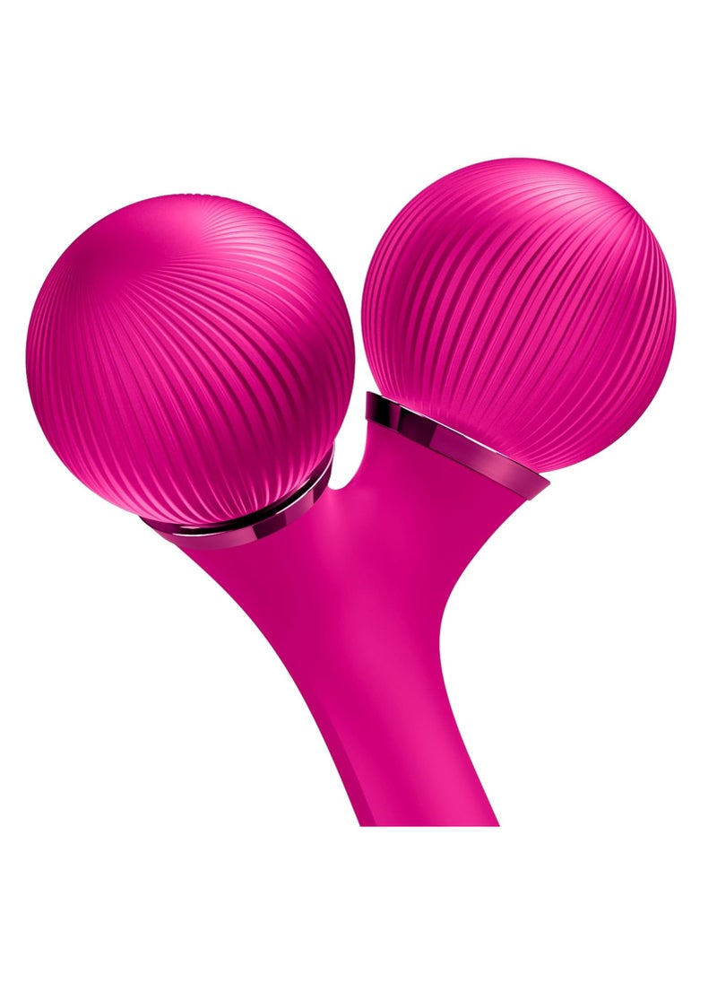 GESKE - Smart App Guided Sonic Facial & Body Roller | 4 In 1 | Facial & Body Dermasmooth Stimulator | Derma Roll | Professional Facial & Body Roller | Derma Roller For Skincare And Beauty - Image 1