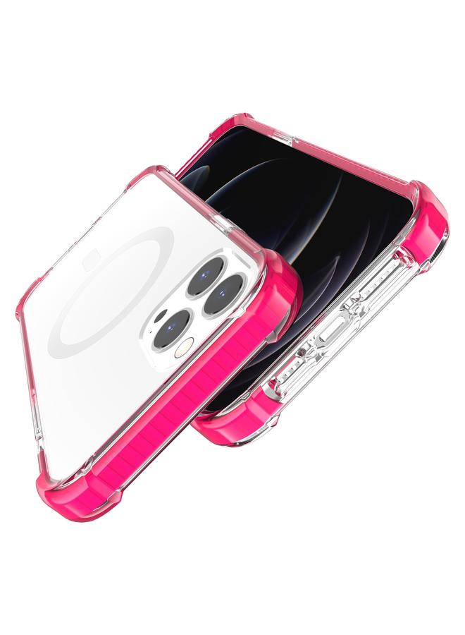 اس-توب جراب هاتف ماج سيف المغناطيسي الأكريليكي المقاوم للصدمات لهاتف iPhone 13 Pro - Image 3