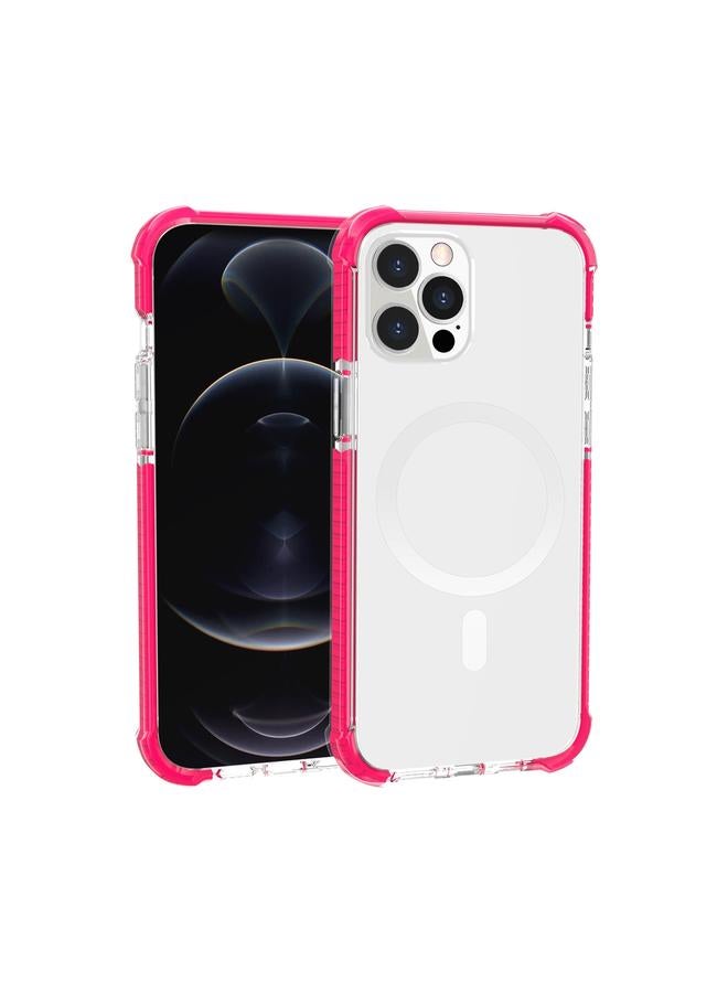 اس-توب جراب هاتف ماج سيف المغناطيسي الأكريليكي المقاوم للصدمات لهاتف iPhone 13 Pro - Image 1