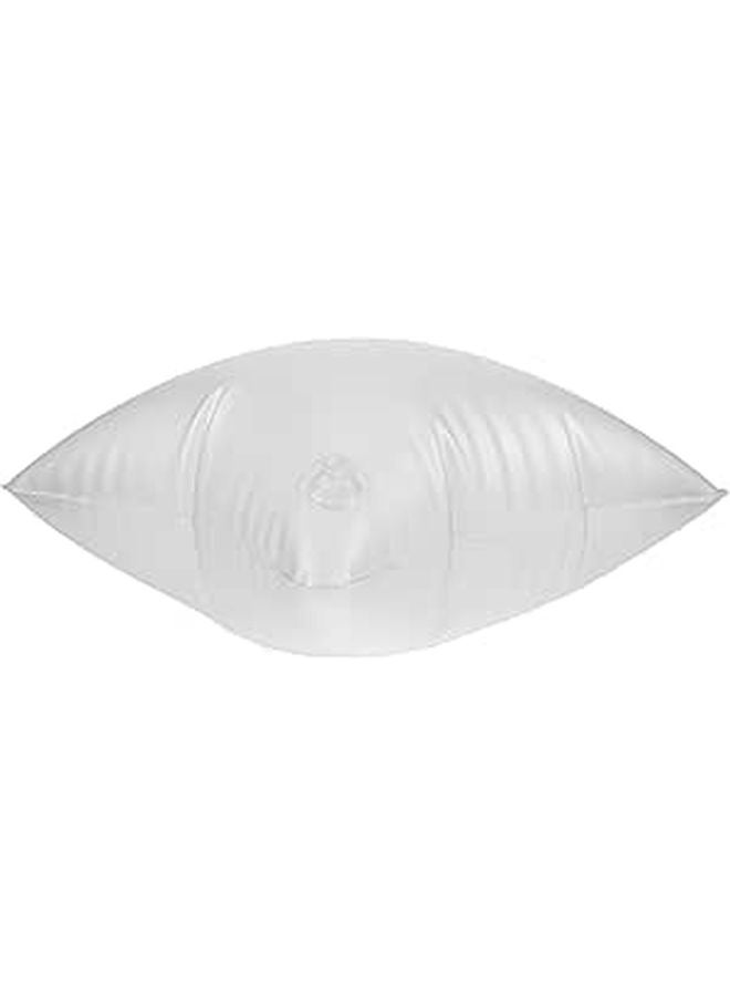 Inflatable Camping Pillow PVC Square Pad 36x36cm for Outdoor Travel Car Sleeping - Image 1