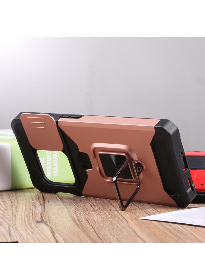 S-TOP Case For OnePlus 10 Pro Sliding Camera Cover Design PC + TPU Shockproof Phone Case - Image 5