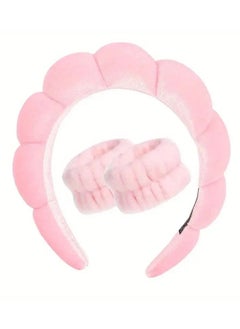 ORiTi Puffy Spa Headband with Washing Wristbands  - Image 2