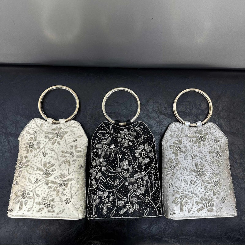 2024 Handmade Bead Bag Exclusive For Japanese Requirements Quality Celebrity Banquet Bag Handbag Dinner Bag - Image 2