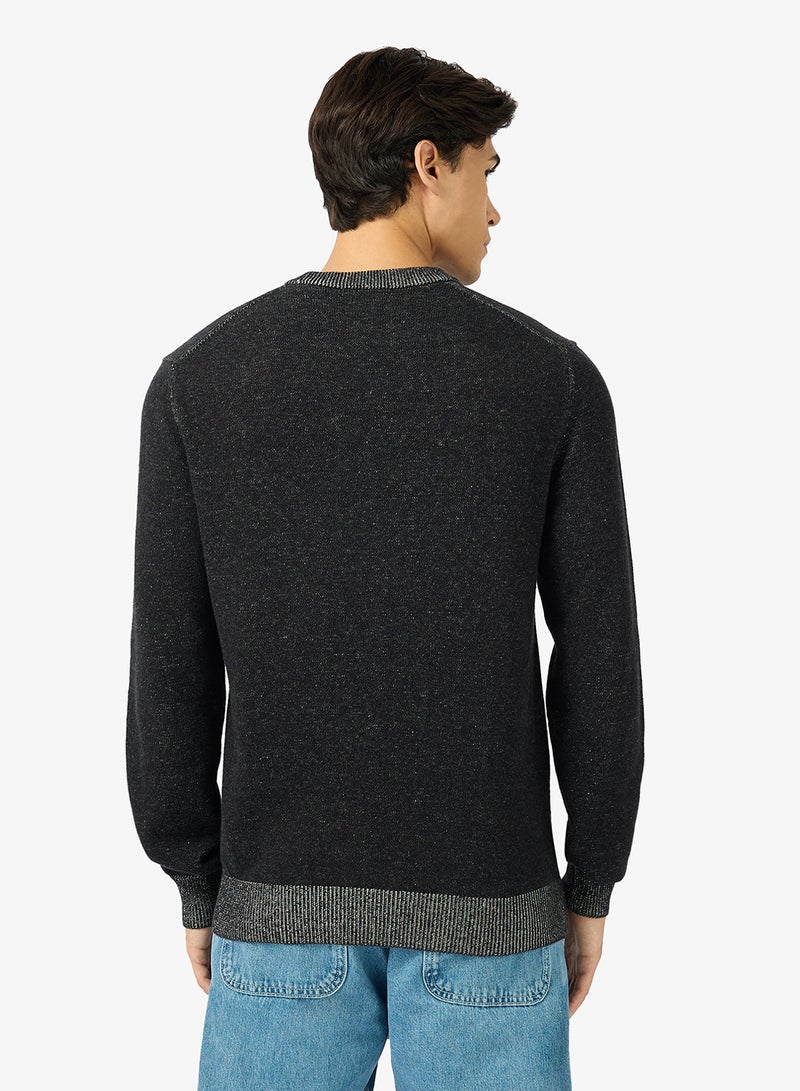 GUESS Jack Crew Neck Logo Sweater - Image 2