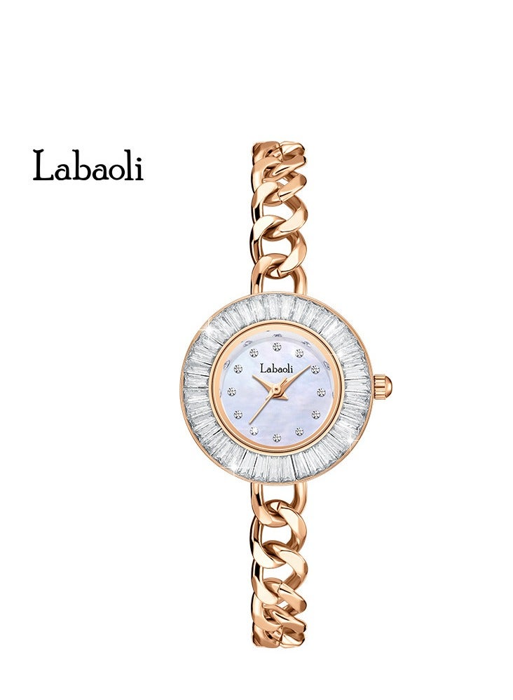 Labaoli Women's Fashion Diamond Inlaid Bracelet Watch - Image 1