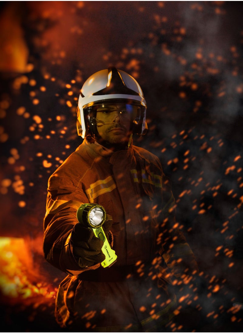 Atex Ra2 350Lumen Led Atex Zone 0 Right Angle Torch