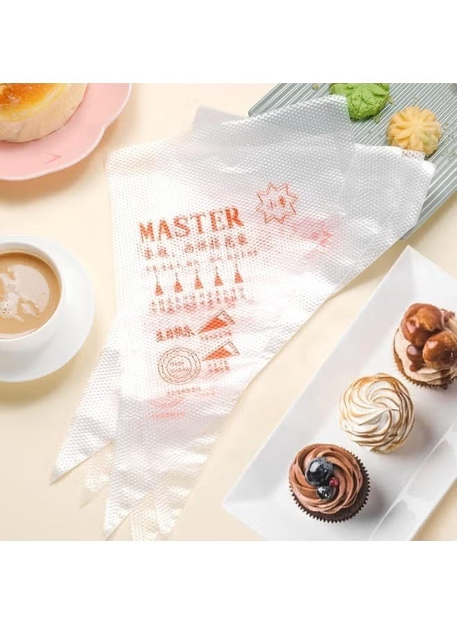 Master 100-piece cake and dessert decorating bags – thick, disposable piping bags - Image 2
