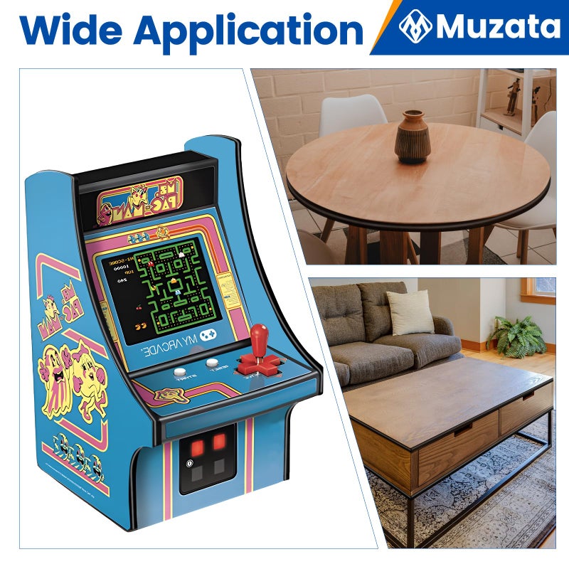 Muzata Black 3/4 Inch x 25 Ft Center Barb Tee Moulding Plastic T Molding for Tables Game and Arcade Machines Decorative Edging Shelf Guarding M023 - Image 5