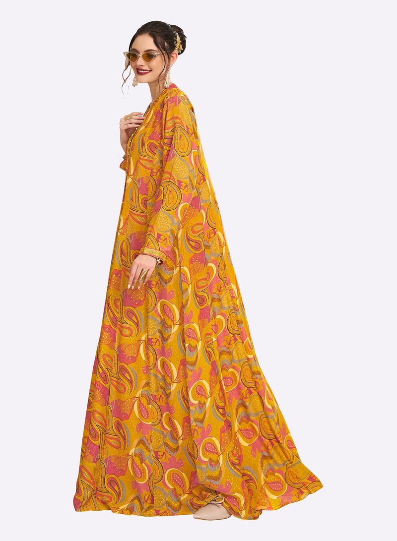 Sara Arabia جلابية سارة العربية المزخرفة بمناسبة العيد - Image 3