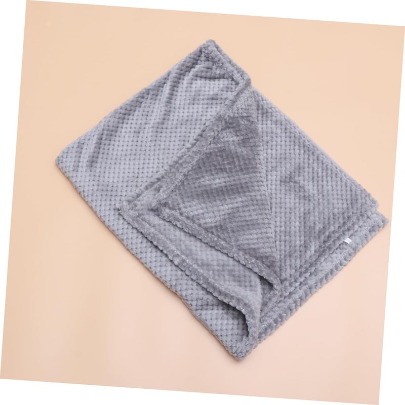 SUPVOX Pet Bed Protector Dog Cat Blanket Puppy Blanket Soft Dog Bed Versatile Mat Cover Grey - Image 5