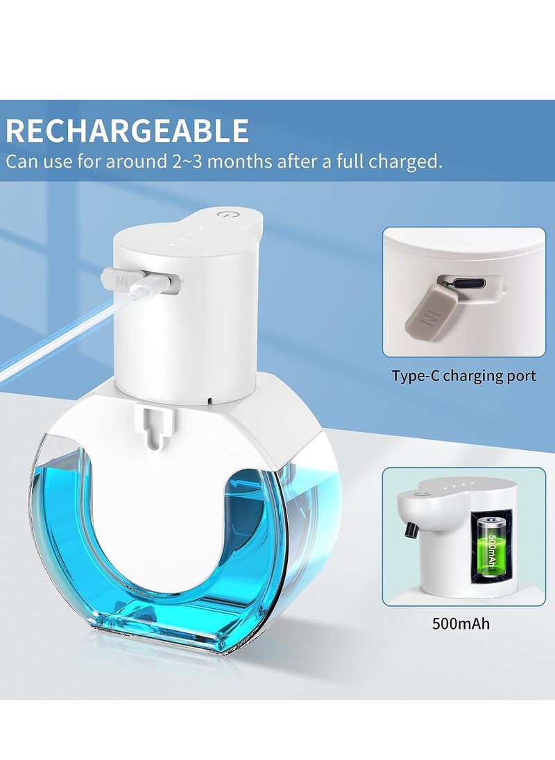 Generic - Automatic Liquid Soap Dispenser 420ml Touchless Hand Soap Dispenser IPX5 Waterproof Wall Amounted Hand Wash Dispenser For Kitchen Bathroom - Image 1