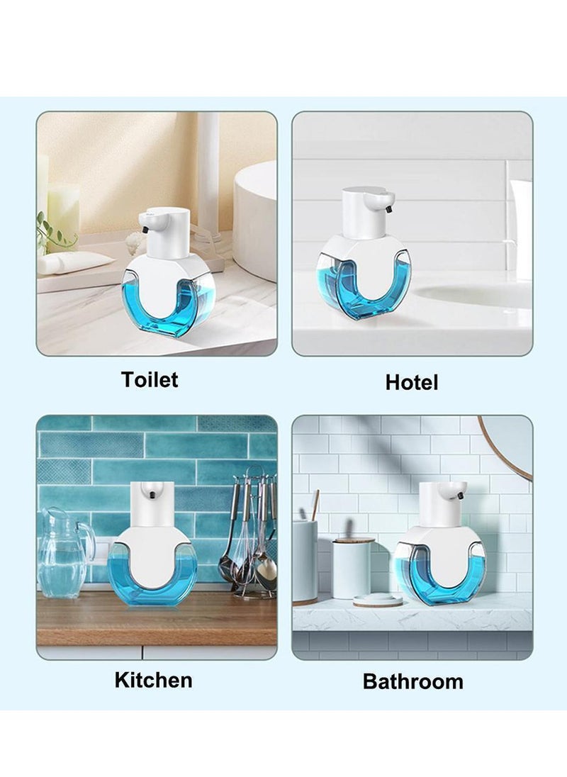 Generic - Automatic Liquid Soap Dispenser 420ml Touchless Hand Soap Dispenser IPX5 Waterproof Wall Amounted Hand Wash Dispenser For Kitchen Bathroom - Image 1