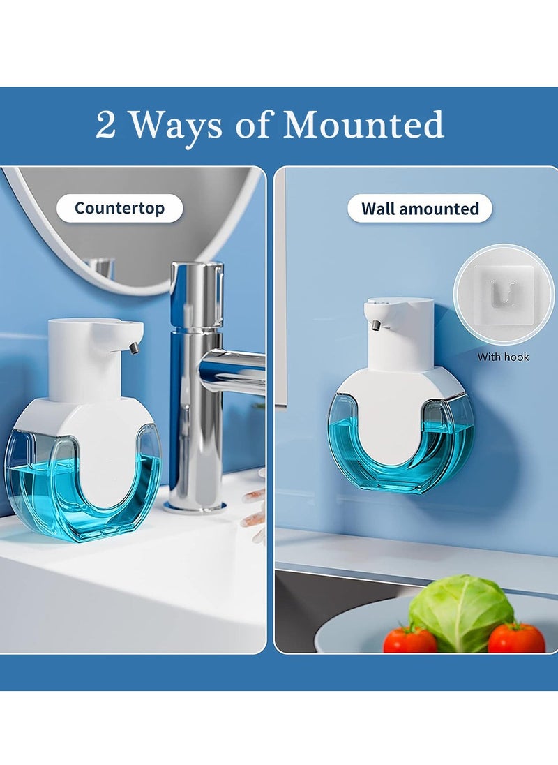 Generic - Automatic Liquid Soap Dispenser 420ml Touchless Hand Soap Dispenser IPX5 Waterproof Wall Amounted Hand Wash Dispenser For Kitchen Bathroom - Image 1