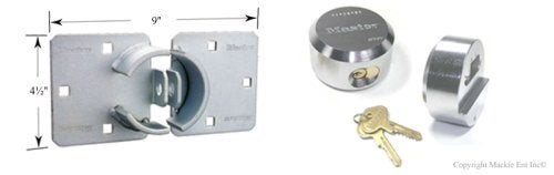 Master Lock Hasp/Hidden Shackle Keyed Alike Padlocks 770-6271KA-2 - Image 3