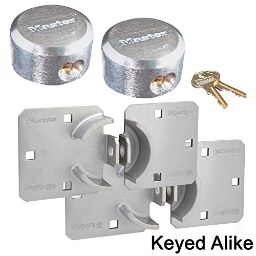 Master Lock Hasp/Hidden Shackle Keyed Alike Padlocks 770-6271KA-2 - Image 2