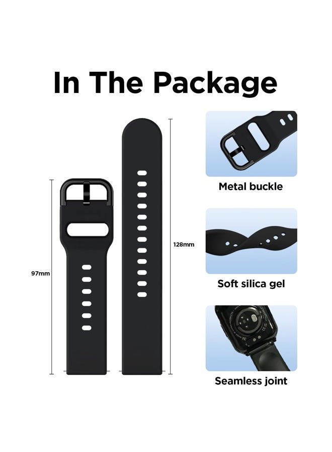 BENIO Wrist Bands Replacement Compatible for Motorola Moto Watch 70 Band Smart Fitness Tracker Band Activity Tracker Adjustable Wristband - Image 4