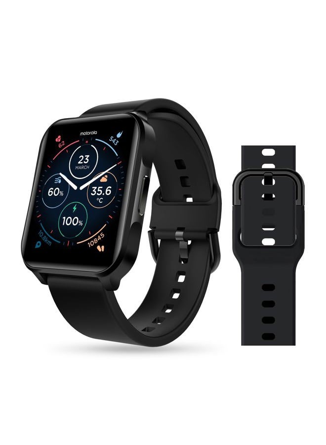 BENIO Wrist Bands Replacement Compatible for Motorola Moto Watch 70 Band Smart Fitness Tracker Band Activity Tracker Adjustable Wristband - Image 1