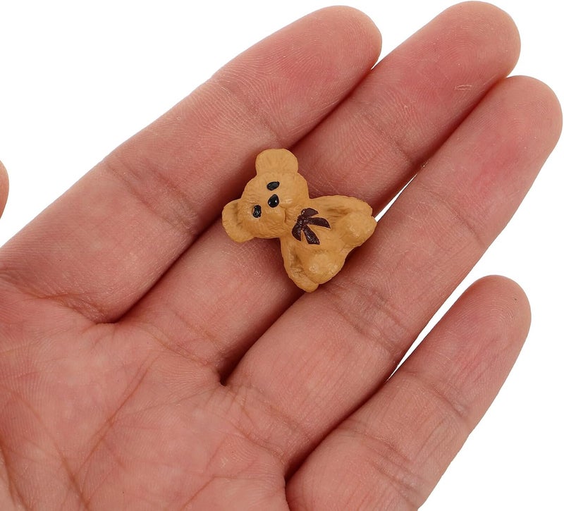 Fast & slow shipment compatible Toddmomy 40pcs Resin Bear Dolls Miniature Animal Figurines for Fairy Garden Micro Landscape, Khaki Color DIY Assembly Cute Bear Ornaments for Dollhouse and Bonsai Decorations Diverse requirement fit Oil resistant All-item matching trendy build Easy transit optimized build Air & land transit compatible Global easy assemble picks Multi-demand satisfied design Treated anti-rust metal Global simple assemble options General compatible design Easy store & transit build Market multi-use trusted quality Climate adapted upgraded quality Market diverse application fit Home & professional compatible Gulf market standard build Stable inert material All choice modern design Global assorted color picks Salt mist resistant Temp resistant Flexible use switching Public demand affordable quality All temp range compatible build - Image 3