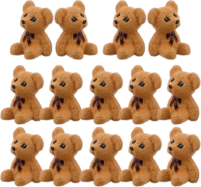 Fast & slow shipment compatible Toddmomy 40pcs Resin Bear Dolls Miniature Animal Figurines for Fairy Garden Micro Landscape, Khaki Color DIY Assembly Cute Bear Ornaments for Dollhouse and Bonsai Decorations Diverse requirement fit Oil resistant All-item matching trendy build Easy transit optimized build Air & land transit compatible Global easy assemble picks Multi-demand satisfied design Treated anti-rust metal Global simple assemble options General compatible design Easy store & transit build Market multi-use trusted quality Climate adapted upgraded quality Market diverse application fit Home & professional compatible Gulf market standard build Stable inert material All choice modern design Global assorted color picks Salt mist resistant Temp resistant Flexible use switching Public demand affordable quality All temp range compatible build - Image 1