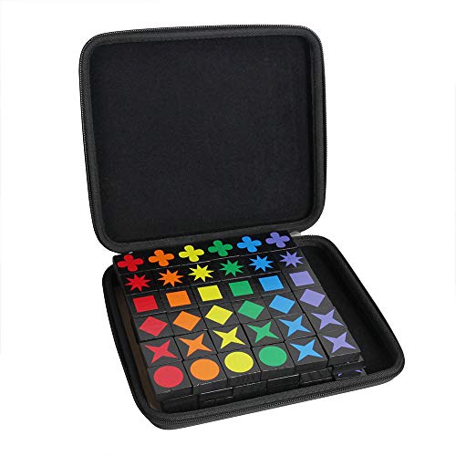 Hermitshell Travel Case for Mindware Qwirkle Board Game Not Including Board Game - Image 1
