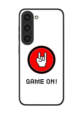 Rugged Black edge case for Samsung Galaxy S23 5G Slim fit Soft Case Flexible Rubber Edges Anti Drop TPU Gel Thin Cover - Game On - pzsku/ZAFAB4E02A87E527AF4C5Z/45/_/1673877651/eab3be91-da41-4aaf-a223-a53730886d09