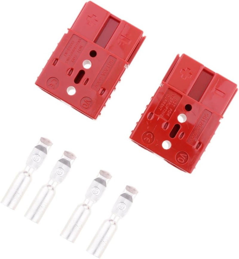 klarako 1 Pair Caravan Winch Trailer 175A 120A 50A 600V Battery Plugs Quick Disconnect Connectors  120A - Image 4