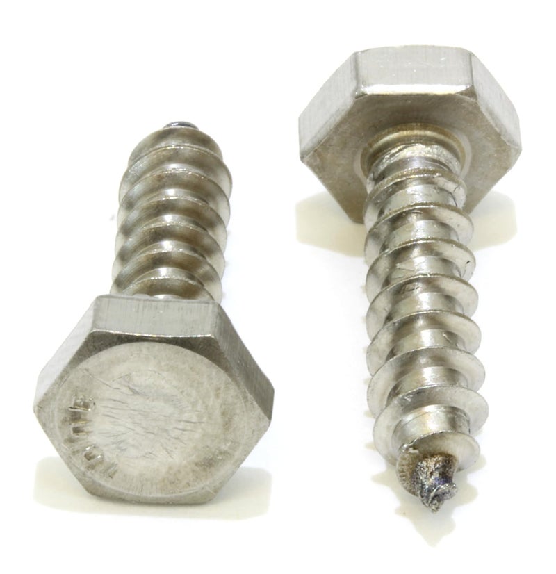 Bolt Dropper 25 Pack Lag Bolts - 1/4 x 1 Inch Hex Head Screws for Wood - 304 Stainless Steel Heavy Duty Hex Screws with Coarse Threads - Strong Rust Resistant Lag Bolts for Indoor and Outdoor Projects - Image 3