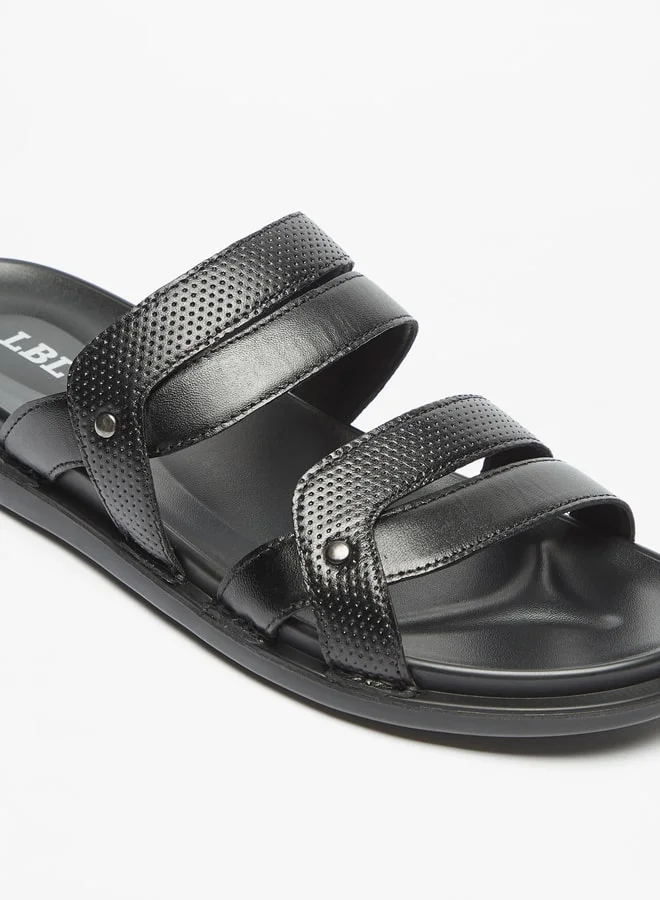 ال بي ال من شو اكسبرس Men Textured Slip-On Arabic Sandals
