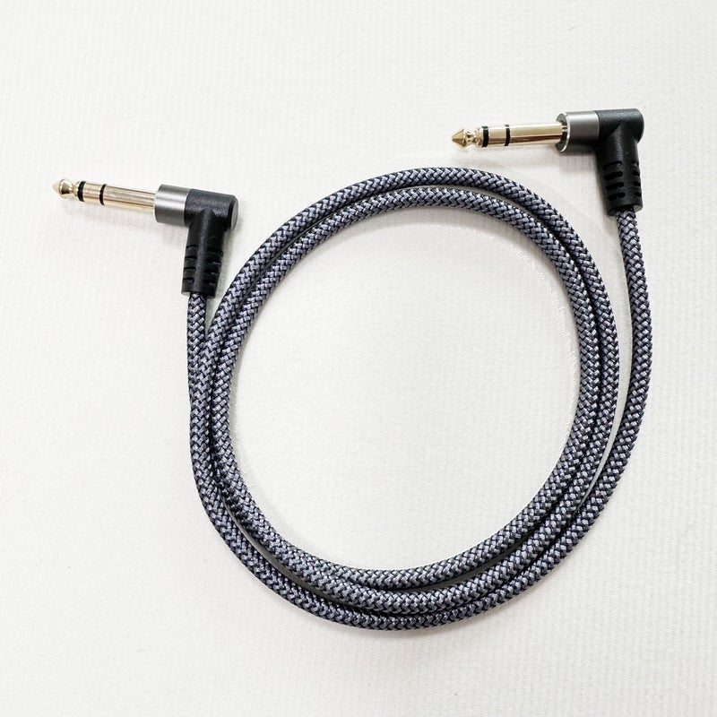 6.35mm TRS Male to Male Stereo Audio Cable 39.37 Inch for Guitar Bass Mandolin - Image 3