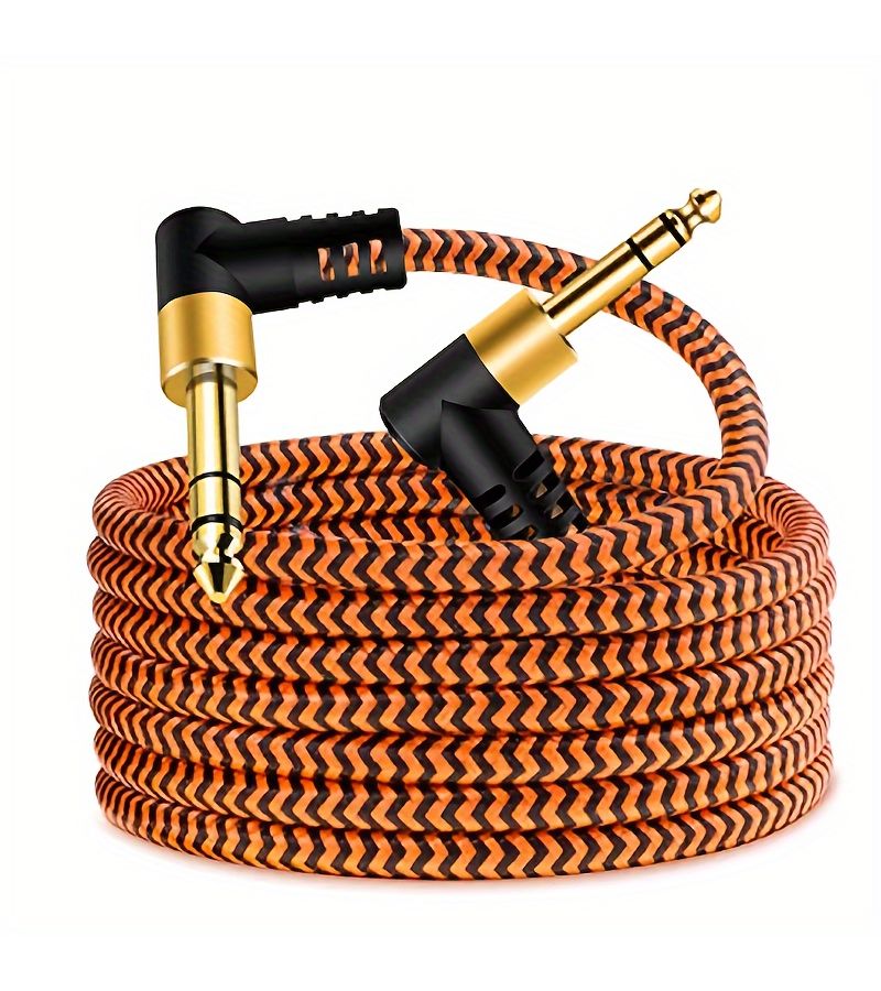 6.35mm TRS Male to Male Stereo Audio Cable 39.37 Inch for Guitar Bass Mandolin - Image 5