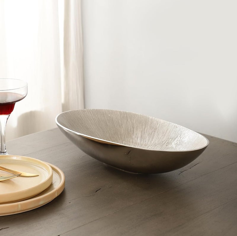 Decor de Maison Brings The Shining Silver Accent Bowl for Home Decoration Kitchen Decor Table Decor Dinnerware Gifting - Image 4