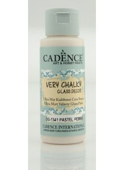 Cadence - Pastel Pink - Very Chalky Enamel Glass Ceramic Paint 59 ml - Image 1