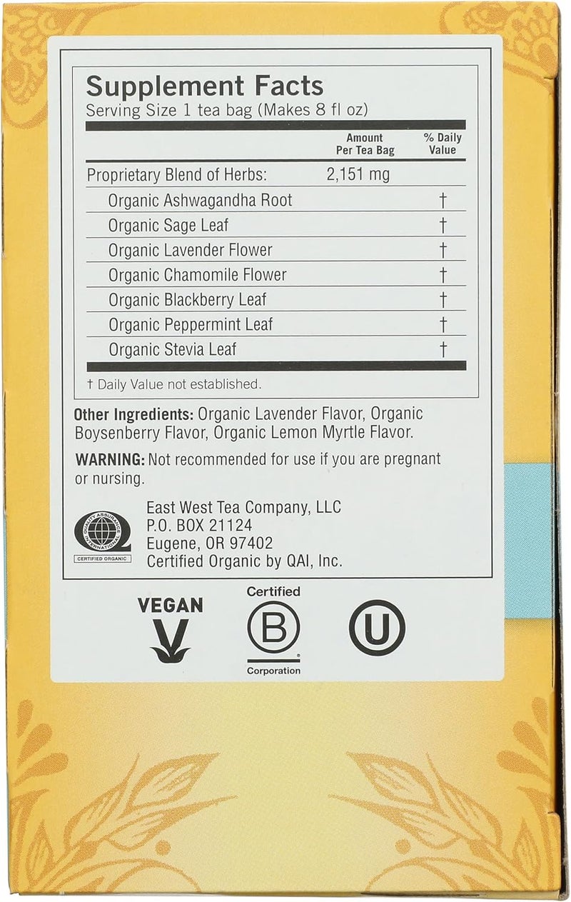 Yogi Tea, Relaxed Mind, 16 Count - Image 3