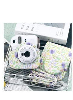Y&D Protective Case Compatible with Fujifilm Instax Mini 12, for Fuji Accessory Pocket and Adjustable Strap Present to Friends Families  - Image 5