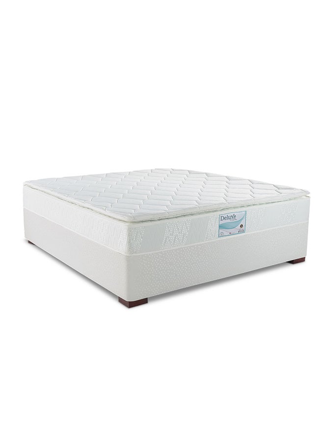 AtoZ Furniture Deluxe Pillow Top Bonnell Spring Mattress Super King 200x200cm