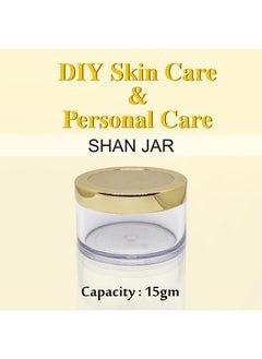 Zenvista Meditech Avnii Organic's Cosmetics Shan Jars with Very Beautiful Gold Lids, for Lip Balms and Skin Care- Pack of 8 ( Capacity 15 Gms) - pzsku/ZAFABF31B1D06F4FF3443Z/45/_/1738306522/57ffdea4-722d-46b7-850f-6353da01eb94