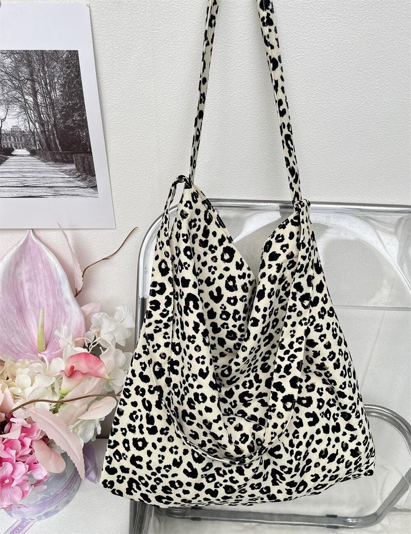 South Korea Dongdaemun New Style Fresh Floral Canvas Bag Women'S Street All-Match Underarm Bag Shoulder Bag Large Capacity Women'S Bag - Image 1