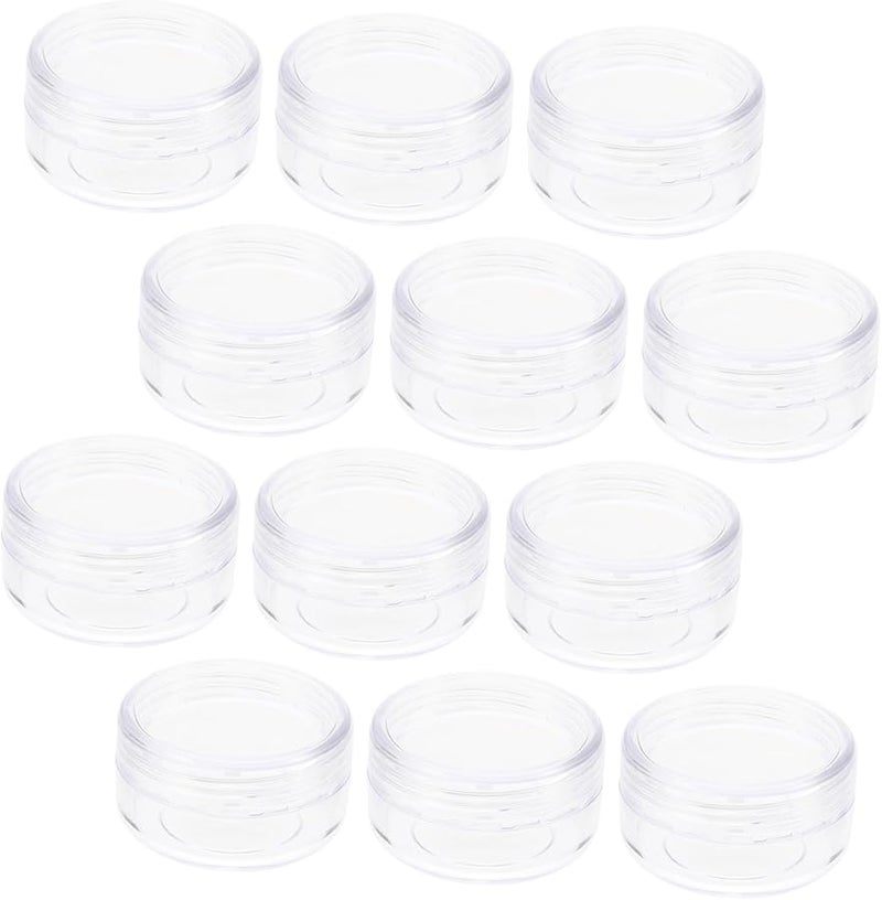 12Pcs Small Spice Jars Reusable Containers For Salt Seasoning Home Kitchen Storage - Image 1