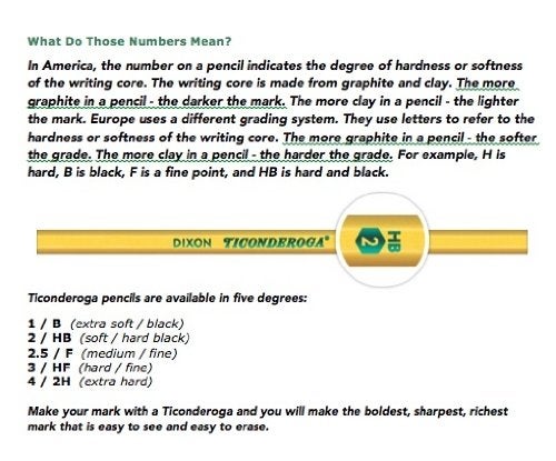 Ticonderoga Dixon Ticonderoga Ticonderoga Wooden Pencil, 0.7mm, #2 Soft Lead, 8/Pack (13852) (X13852)(Pack of 8) - Image 2