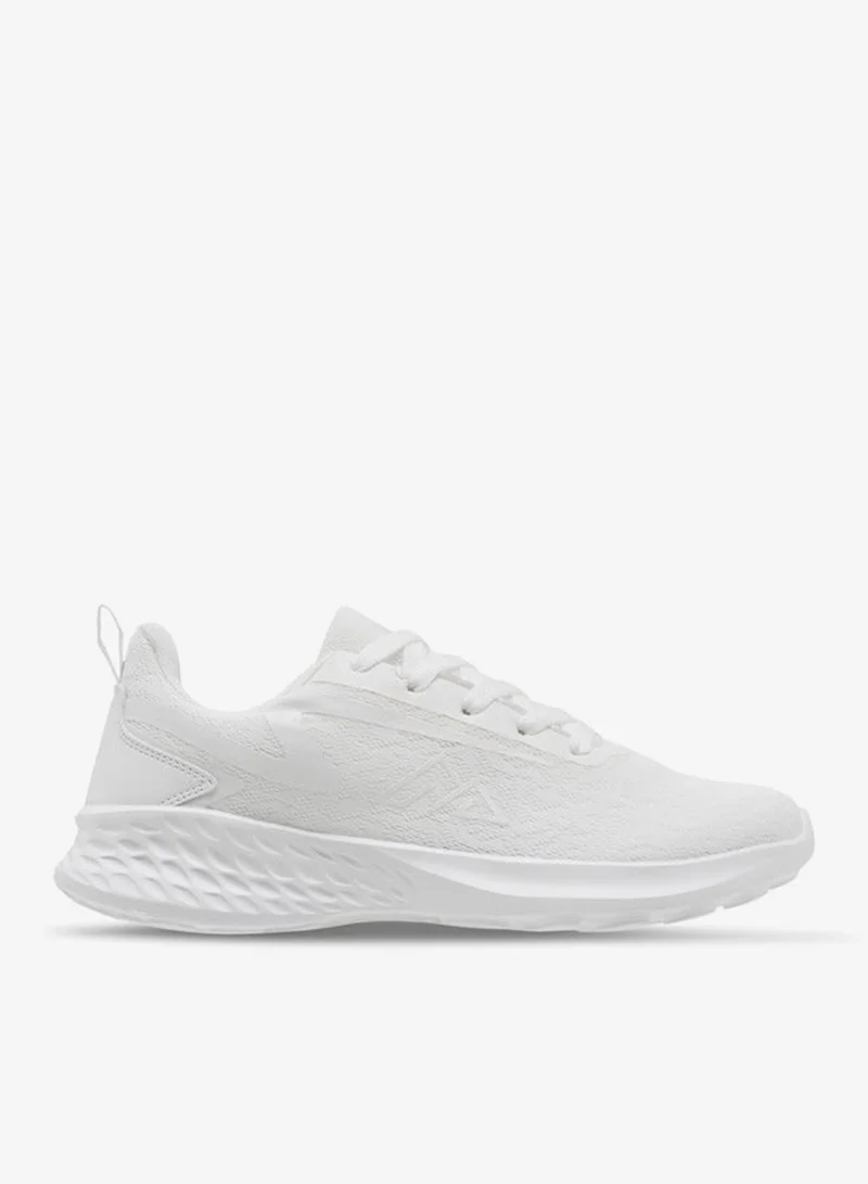 Textured Lace-Up Sports Shoes