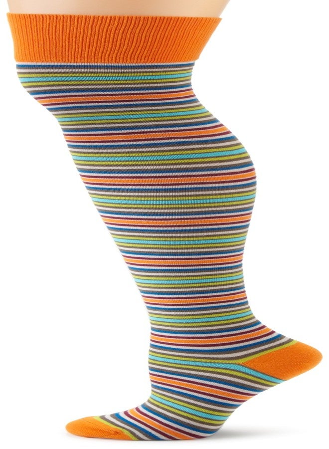 Ozone Women's Otk Pop Stripes,Orange,9-11W