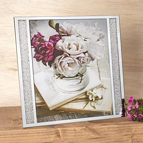 Badash - Lucerne Freestanding Crystalized Glass Picture Frame 5x7 - Image 3