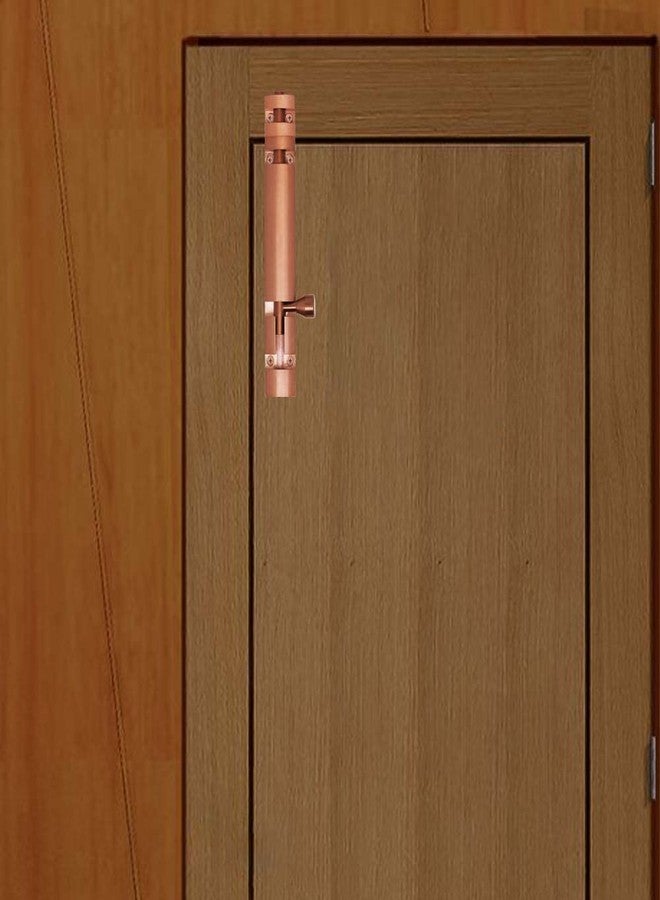 HYDERON Premium (Stainless Steel Rod) (Rose Gold Finish) (Size 6" - 150mm, Set of 2pcs) Xylo Tower Bolt/Door Latch/kundi/chitakni/Chitkini - Image 5