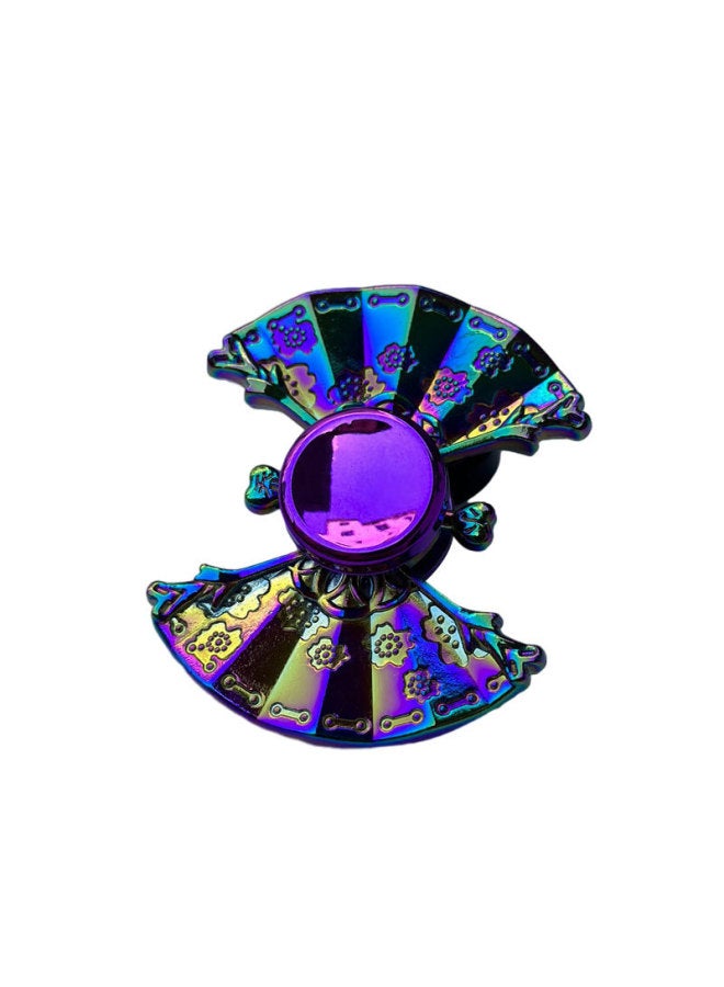 Fingertip Gyro Metal Digital Math Finger Luminous Crystal Children Explosions Stall Decompression Toys Wholesale-Color:Easy Fan-Specifications:Plastic Box/white Paper Box (optional Default Plastic Box)  - Image 1