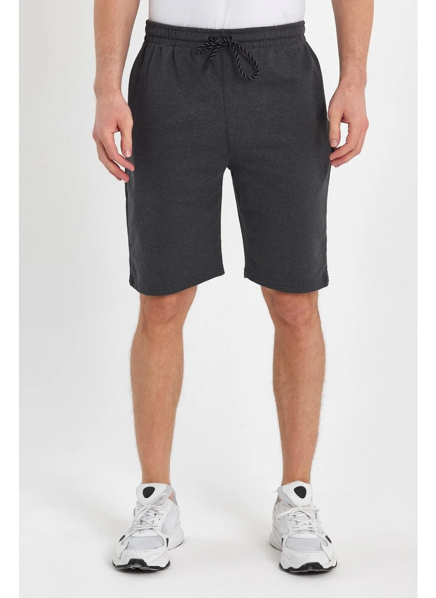 ميتاليك Regular Fit 2-Piece Men's Shorts with Side Pockets