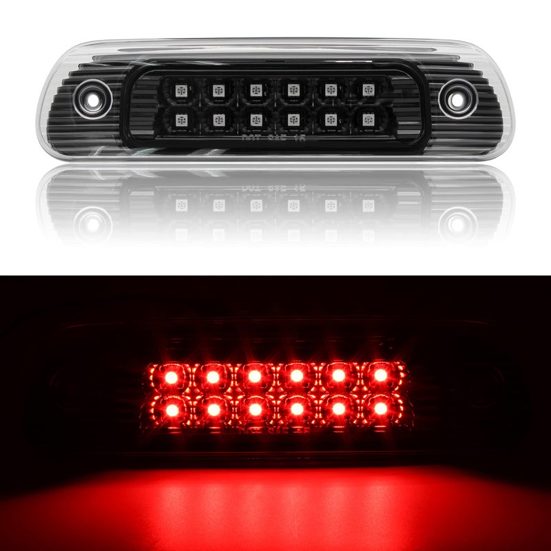 KEWISAUTO LED 3rd Third Brake Light for Grand Cherokee 99-04, Clear Lens Center High Mount Stop Light for Jeep Grand Cherokee 1999-2004 Accessories (1PCS) - Image 2