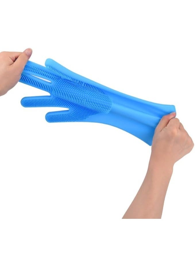Multi-purpose silicone cleaning gloves for kitchens, bathrooms, and more - Image 4