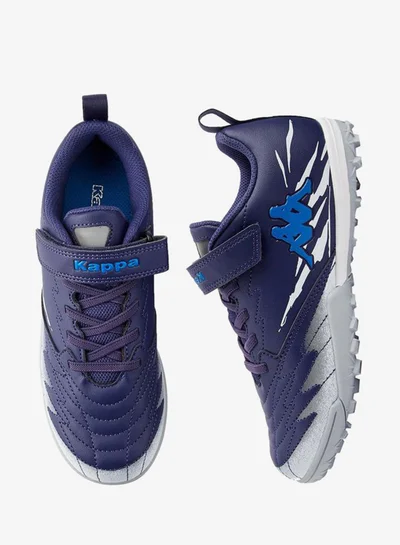 كابا أحذية كرة قدم للأولاد بنعل صناعي وشريط لاصق ولسان سحب