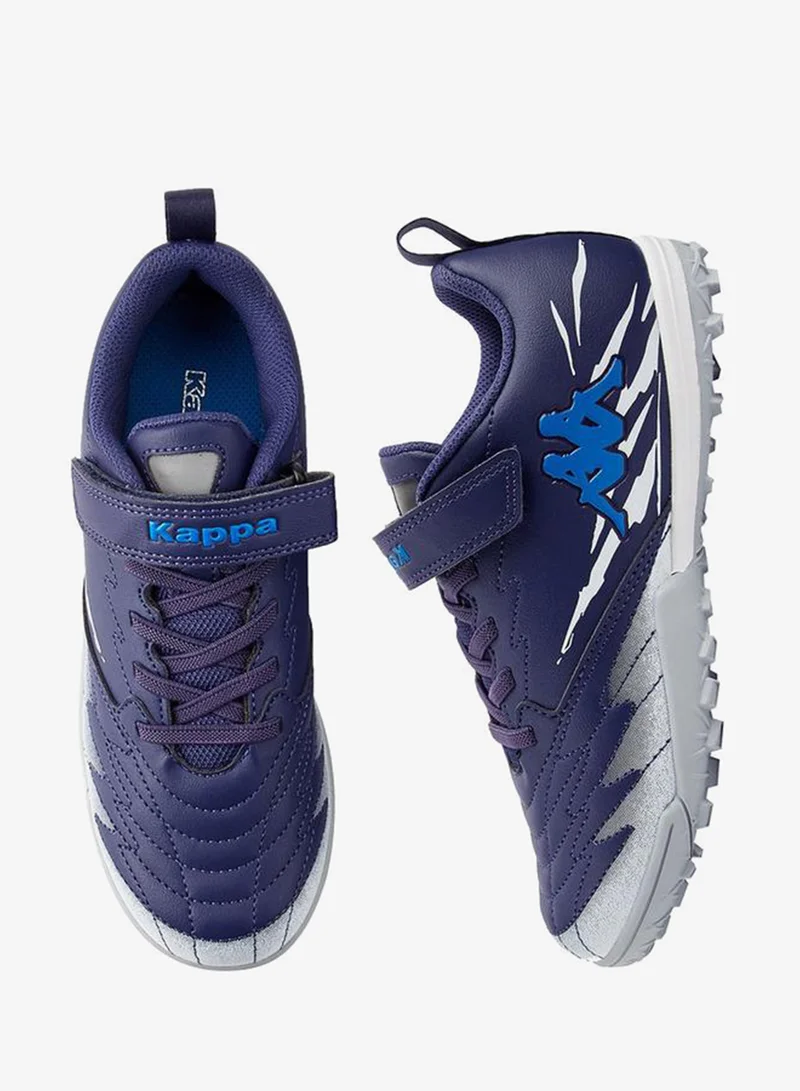 كابا أحذية كرة قدم للأولاد بنعل صناعي وشريط لاصق ولسان سحب